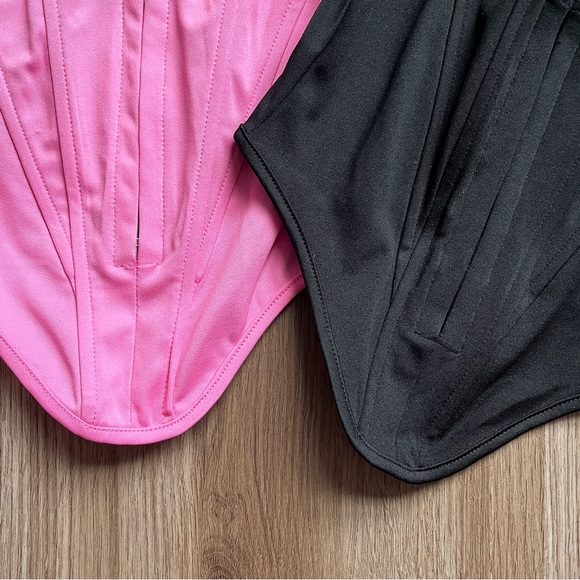 SHEIN Corsets in Black and Bubblegum Pink in S - Picture 4 of 4